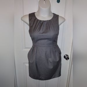 Twenty One Women Short Light Gray Dress w. Pockets Sz  M